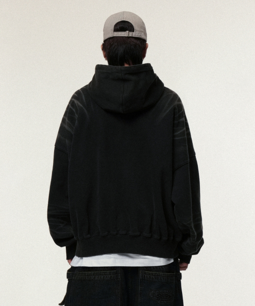 IDWS(アイドンワナセル)の「Trace Hoodie Zip Up Black(パーカー・レディース・その他・0/1/2)」の7枚目の写真