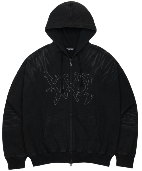 IDWS(アイドンワナセル)の「Trace Hoodie Zip Up Black(パーカー・レディース・その他・0/1/2)」の10枚目の写真