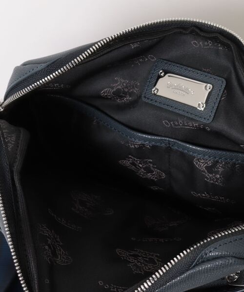 Orobianco（オロビアンコ）の「ショルダーバッグ ソロペルテ 7L A4サイズ レザー 92970（ショルダーバッグ・メンズ・ブラック/グリーン/ネイビー・FREE）」の6枚目の写真