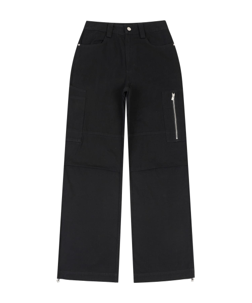 ORDINARY HOLIDAY（オーディナリー ホリデー）の「WASHING COTTON CARGO PANTS [BLACK]（その他パンツ・レディース・その他・SMALL/MEDIUM）」の2枚目の写真