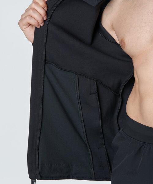 UNDER ARMOUR(アンダーアーマー)の「UAアンストッパブル フリース フルジップ フーディー(トレーニング/メンズ)(スウェット・メンズ・ブラック・M/L/XL/3XL/S/2XL)」の6枚目の写真