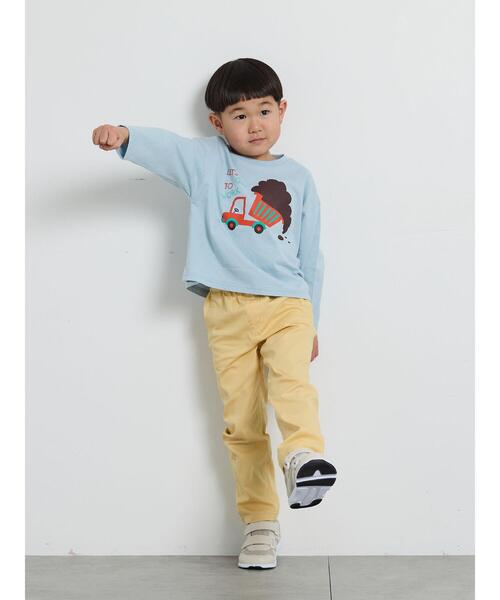 Samansa Mos2 Lagom(サマンサモスモスラーゴム)の「ストレッチツイルパンツ(その他パンツ・キッズ・ピンク/ブルー/ベージュ/ミント/イエロー・130/95/120/110/100)」の12枚目の写真
