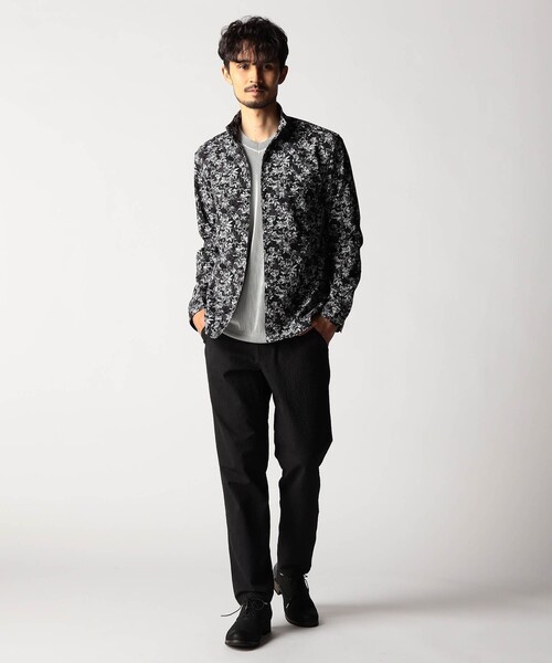 NICOLE CLUB FOR MEN（ニコルクラブフォーメン）の「アラカルトプリント スタンドカラーシャツ（シャツ/ブラウス・メンズ・その他3/その他2/ホワイト/ブルー・XL/M/L）」の11枚目の写真