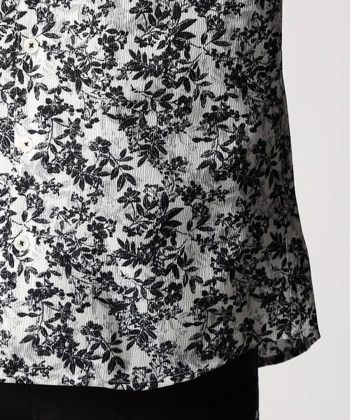 NICOLE CLUB FOR MEN（ニコルクラブフォーメン）の「アラカルトプリント スタンドカラーシャツ（シャツ/ブラウス・メンズ・その他3/その他2/ホワイト/ブルー・XL/M/L）」の19枚目の写真