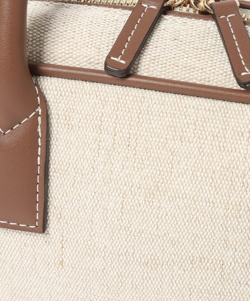 BAYFLOW（ベイフロー）の「チェーンチャームミニボストン（ハンドバッグ・レディース・ブラック/ナチュラル/ブラウン・FREE）」の21枚目の写真