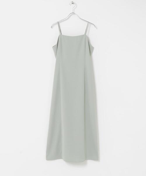 URBAN RESEARCH ROSSO WOMEN（アーバンリサーチ　ロッソ）の「チュールキャミソールsetドレス（ワンピース・レディース・グリーン系その他/ダークブラウン・FREE）」の16枚目の写真