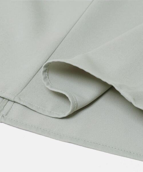 URBAN RESEARCH ROSSO WOMEN（アーバンリサーチ　ロッソ）の「チュールキャミソールsetドレス（ワンピース・レディース・グリーン系その他/ダークブラウン・FREE）」の4枚目の写真