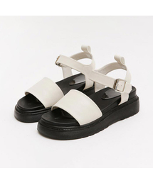 MAC MOC（マックモック）の「バンプ 2カラー 男女共用 ベーシックプラットフォームサンダル 5.5cm（サンダル）」