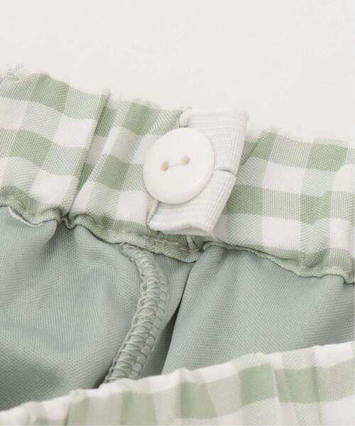 Lycee mine（リセマイン）の「【UV加工】ギンガムチェックティアードスカート(インパン付き) 【Lycee mine バレエシリーズ】（スカート・キッズ・エメラルド/ブラック/レッド/サックスブルー/ラベンダー・140cm/130cm/100cm/150cm/110cm/120cm）」の13枚目の写真