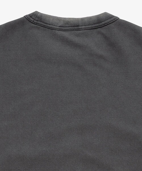 LACOSTE(ラコステ)の「ヴィンテージエフェクト ロゴクルーネックスウェット(スウェット・メンズ・イエロー/グレイッシュブルー/ダークアッシュ/ピンク・2/3/5/4)」の7枚目の写真