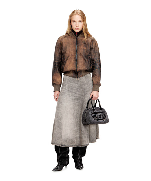 DIESEL（ディーゼル）の「ウィメンズ  1DR DOME TOP HANDLE（ハンドバッグ・レディース・ブラック・UNI）」の7枚目の写真