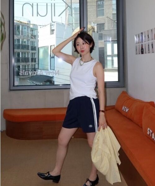 Kijun（キジュン）の「ベーシック ボートネック タンクトップ ホワイト（Tシャツ/カットソー・レディース・その他・SMALL/MEDIUM）」の11枚目の写真