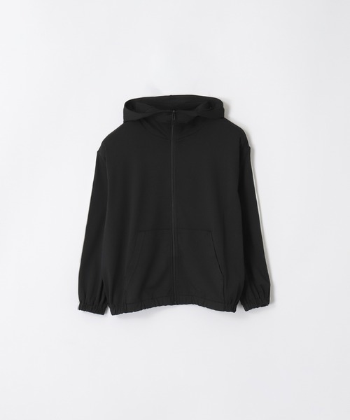 coca(coca)(コカ)の「キッズ UVカットラインパーカー(パーカー・キッズ・ベージュ/ブラック・150/140/130/120)」の15枚目の写真