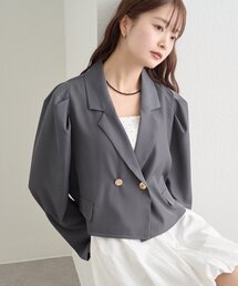 mystic | パフショートジャケット(テーラードジャケット)