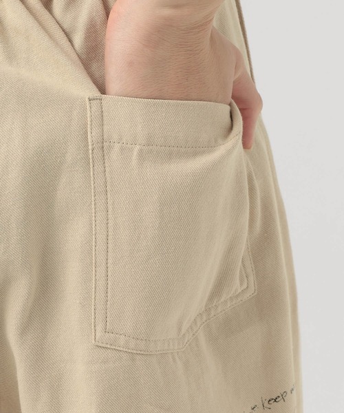 BAYFLOW（ベイフロー）の「[手描き風イラストをプリント]グラフィティタックパンツ（その他パンツ・レディース・ライトベージュ/ブラウン・MEDIUM/SMALL）」の8枚目の写真