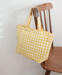 ammy.（エイミードット）の「【 ammy. / エイミードット 】 ギンガムチェック ミニ トートバッグ / ランチトート（トートバッグ）」