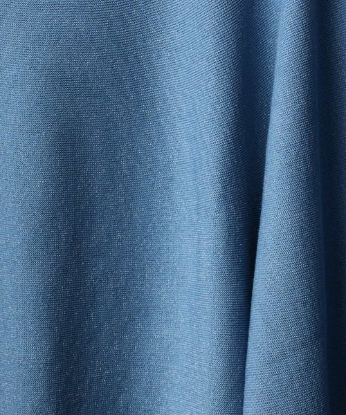 MICHEL KLEIN(ミッシェル・クラン)の「ホールガーメント(R)パフスリーブニット(ニット/セーター・レディース・ライトベージュ/クリーム/ブルー・38)」の17枚目の写真