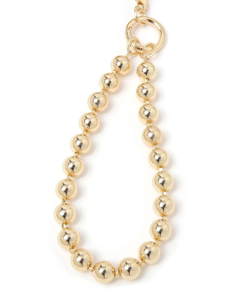 LAKOLE（ラコレ）の「ふわふわベアチャーム / 658115（キーホルダー・レディース・ホワイト/ブラウン・FREE）」の7枚目の写真