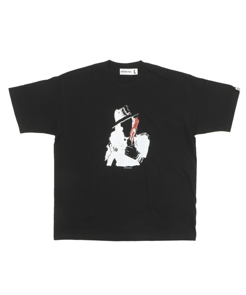 cotton pan(コットンパン)の「Kudo-chan CPSM25_009(Tシャツ/カットソー・メンズ・ブラック・MEDIUM/X-LARGE)」の1枚目の写真