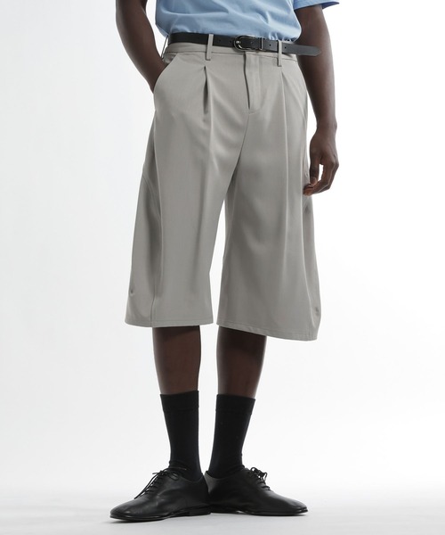 HARE（ハレ）の「3Dショートパンツ(HARE)（スラックス・メンズ・グレー/ブラック・FREE）」の2枚目の写真