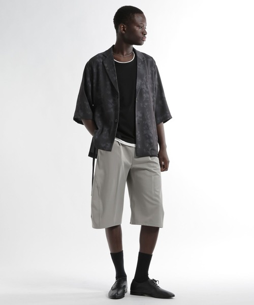 HARE（ハレ）の「3Dショートパンツ(HARE)（スラックス・メンズ・グレー/ブラック・FREE）」の10枚目の写真