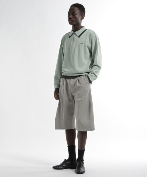 HARE（ハレ）の「3Dショートパンツ(HARE)（スラックス・メンズ・グレー/ブラック・FREE）」の6枚目の写真