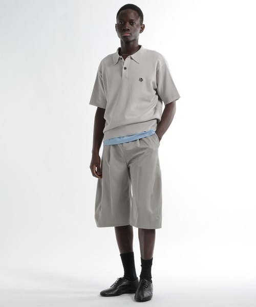 HARE（ハレ）の「3Dショートパンツ(HARE)（スラックス・メンズ・グレー/ブラック・FREE）」の7枚目の写真