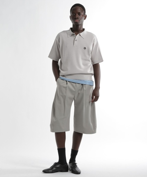 HARE（ハレ）の「3Dショートパンツ(HARE)（スラックス・メンズ・グレー/ブラック・FREE）」の8枚目の写真