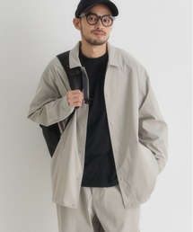 CAMP7 | 【CAMP7】アクティブ ロングスリーブシャツ (スナップ仕様 / コーチジャケット風 / セットアップ対応)(シャツ/ブラウス)