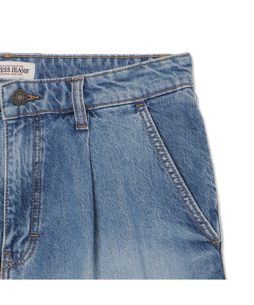 GUESS JEANS(ゲスジーンズ)の「GUESS JEANS Baggy Short デニムパンツ(デニムパンツ・メンズ・ライトインディゴブルー・29inch/31inch/32inch/34inch/28inch/30inch)」の7枚目の写真