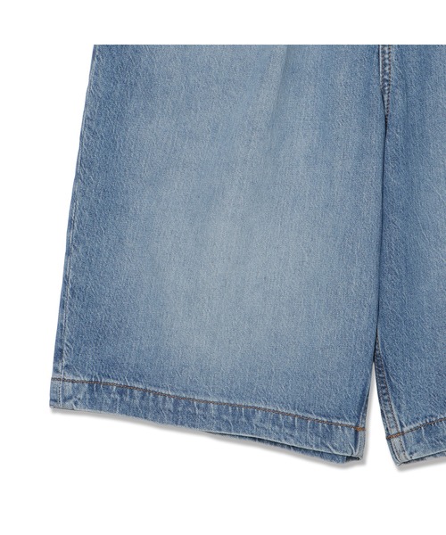 GUESS JEANS(ゲスジーンズ)の「GUESS JEANS Baggy Short デニムパンツ(デニムパンツ・メンズ・ライトインディゴブルー・29inch/31inch/32inch/34inch/28inch/30inch)」の9枚目の写真