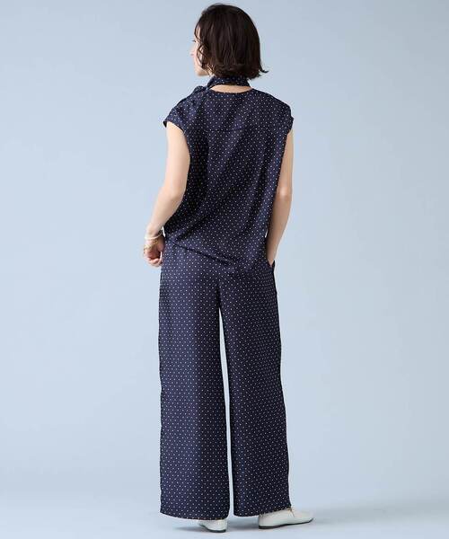 Liesse(リエス)の「サイドラインイージーパンツ(その他パンツ・レディース・ネイビー/サックスブルー・FREE)」の18枚目の写真