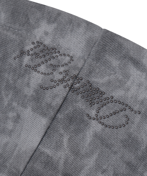 DRUNKTXT(ドランクテキスト)の「Hotfix Tie Dye Zip-Up Hoodie Charcoal(パーカー・レディース・その他・FREE)」の3枚目の写真