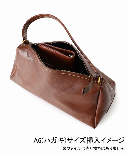 VERMEIL par iena（ヴェルメイユパーイエナ）の「GAVA ガバ ワンショルダーバッグ NORA（ショルダーバッグ・レディース・ブラウン・FREE）」の17枚目の写真