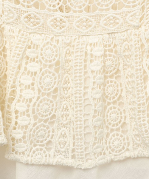 LEPSIM（レプシィム）の「レースキャミ　634422（キャミソール・レディース・ブラック/アイボリー・FREE）」の16枚目の写真