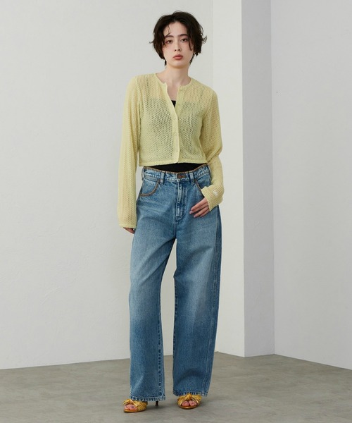 Lee(リー)の「Wrangler/ラングラー【US ORIGINAL】バレルジーンズ ブランケットステッチ(デニムパンツ・レディース・ブルー・X-SMALL/SMALL/MEDIUM)」の12枚目の写真