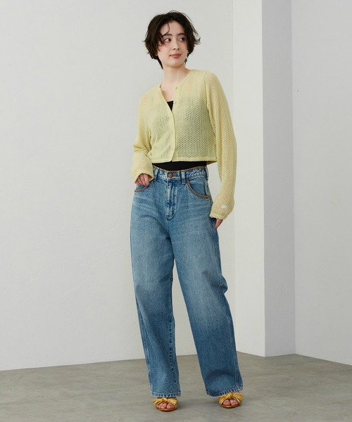 Lee(リー)の「Wrangler/ラングラー【US ORIGINAL】バレルジーンズ ブランケットステッチ(デニムパンツ・レディース・ブルー・X-SMALL/SMALL/MEDIUM)」の13枚目の写真