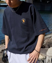 ddp（ディーディーピー）の「ddp ディーディーピー 別注 ロゴ刺繍 ドローコード ヘビーウェイト 半袖Tシャツ（Tシャツ/カットソー）」