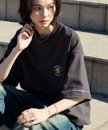 ddp（ディーディーピー）の「ddp/ディーディーピー 別注 ロゴ刺繍 ドローコード ヘビーウェイト 半袖Tシャツ（Tシャツ/カットソー）」