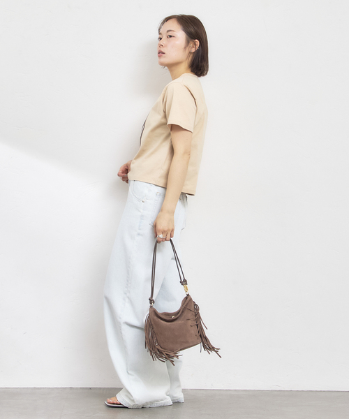 U by SPICK&SPAN（ユーバイスピックアンドスパン）の「GOOD ROCK SPEED / グッドロックスピード LIFE PICTURE COLLECTION フォト Tee（Tシャツ/カットソー・レディース・ホワイト/ベージュ・MEDIUM）」の13枚目の写真