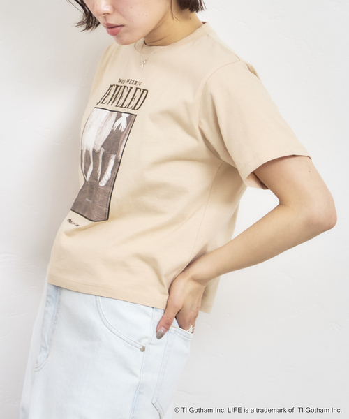 U by SPICK&SPAN（ユーバイスピックアンドスパン）の「GOOD ROCK SPEED / グッドロックスピード LIFE PICTURE COLLECTION フォト Tee（Tシャツ/カットソー・レディース・ホワイト/ベージュ・MEDIUM）」の18枚目の写真
