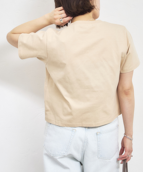 U by SPICK&SPAN（ユーバイスピックアンドスパン）の「GOOD ROCK SPEED / グッドロックスピード LIFE PICTURE COLLECTION フォト Tee（Tシャツ/カットソー・レディース・ホワイト/ベージュ・MEDIUM）」の19枚目の写真