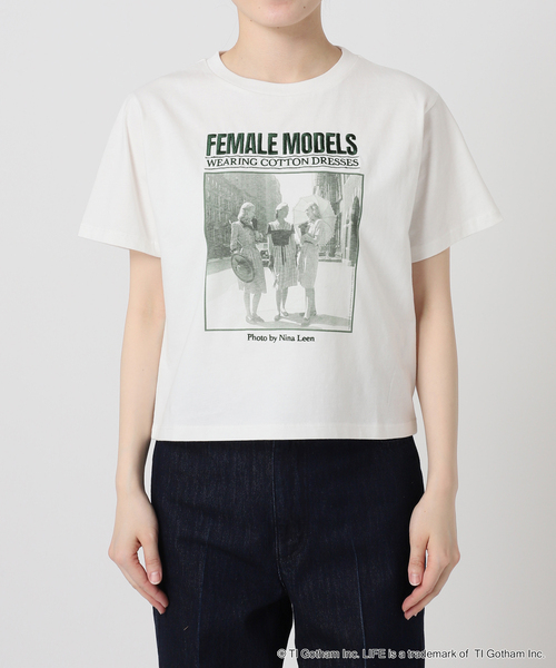 U by SPICK&SPAN（ユーバイスピックアンドスパン）の「GOOD ROCK SPEED / グッドロックスピード LIFE PICTURE COLLECTION フォト Tee（Tシャツ/カットソー・レディース・ホワイト/ベージュ・MEDIUM）」の21枚目の写真