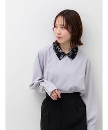 Te chichi（テチチ）の「レースカラーブラウス（シャツ/ブラウス）」