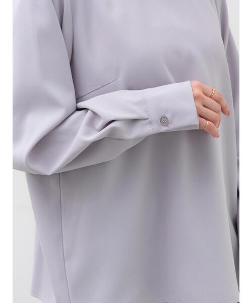 Te chichi（テチチ）の「レースカラーブラウス（シャツ/ブラウス・レディース・ネイビー/グレー・F）」の16枚目の写真