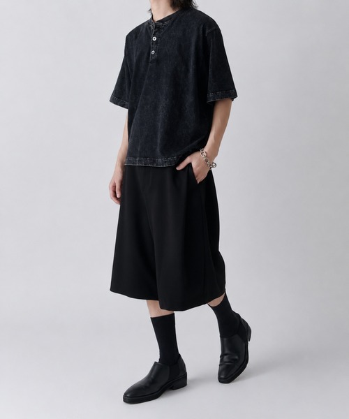 Lui's（ルイス）の「ジョーゼットワイドショーツ（その他パンツ・メンズ・ブラック/ブラウン・S/M）」の6枚目の写真