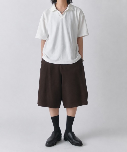 Lui's（ルイス）の「ジョーゼットワイドショーツ（その他パンツ・メンズ・ブラック/ブラウン・S/M）」の3枚目の写真
