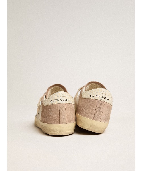GOLDEN GOOSE(ゴールデングース)の「Super-Star レディース スエード(ピンク) ラミネートレザースター(シルバー)(スニーカー・レディース・ピンク系その他・36/37/38/39)」の4枚目の写真
