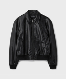 BRANDED（ブランデッド）の「FAKE LEATHER SINGLE JACKET [BLACK]（ライダースジャケット）」