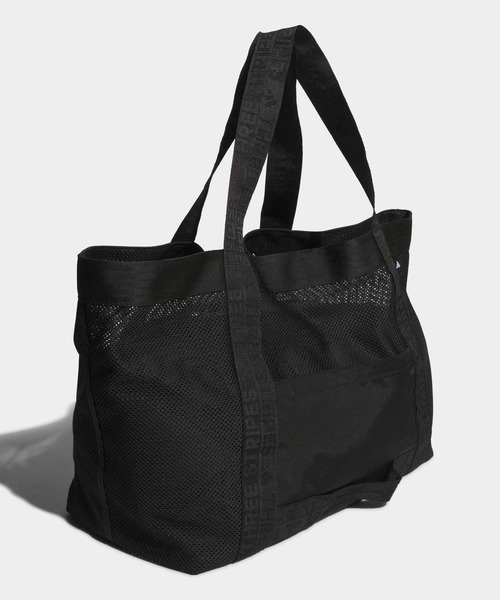 adidas(アディダス)の「ギア トート メッシュ バッグ / アディダス adidas(トートバッグ・メンズ・ブラック・FREE)」の10枚目の写真